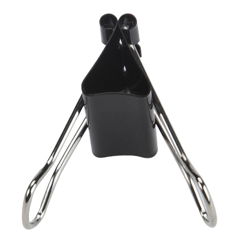 广博 PJ5228 长尾夹 25mm 48只/筒 3筒1组 票据夹 资料试卷夹 燕尾夹 小夹子 单组价格