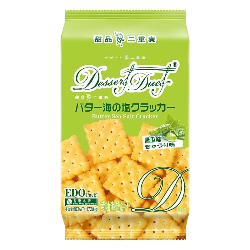 EDOPack黄油海盐饼干(青瓜味)