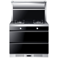 海尔(Haier)集成灶JJZT-JE9C(12T)侧吸式抽油烟机燃气灶具保洁柜套装天然气14-15(m3/min)