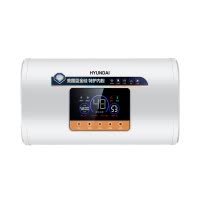 HYUNDAI 电热水器40升 B07二级能效双管速热 安全防电墙 智能遥控预约 水电分离8年质保