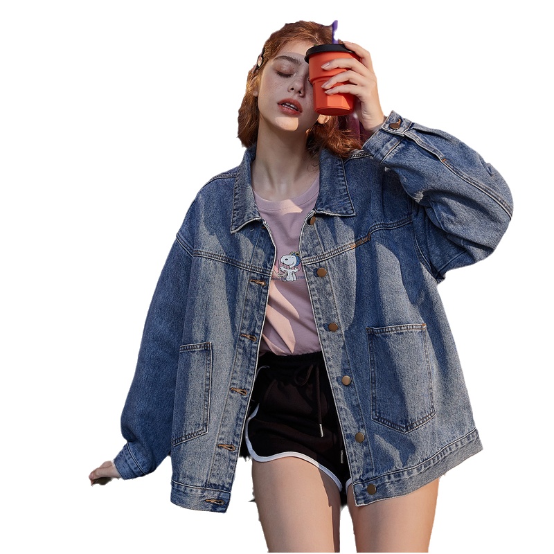 唐狮2020冬季新款羽绒服女韩版宽松工装连帽加厚外套女潮白色