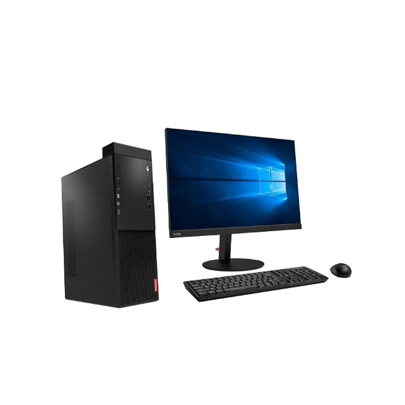 联想(Lenovo)启天M415 22.5英寸屏 高端商用台式电脑（Intel i5-7500 4GB 1TB 1GB独显 无光驱 Win10 ）商用办公 家庭娱乐 企业采购