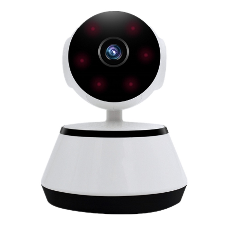 无线网络摄像头监控器套装( 64GB内存)家用手机远程wifi室内高清夜视探头