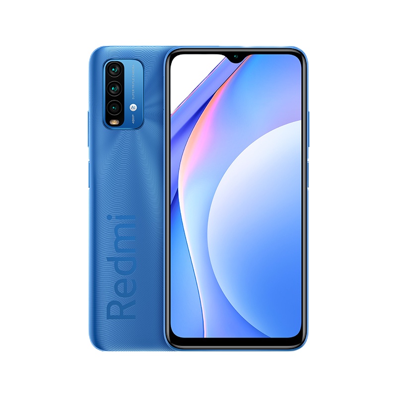 小米 (MI)Redmi Note9 4G 全网通 6GB+128GB 烟波蓝 骁龙662处理器 6000mAh长续航 移动联通电信全网通4G手机