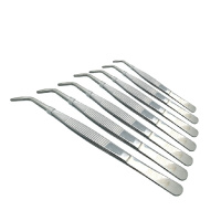 极旭 304 25cm 弯头镊子（个）