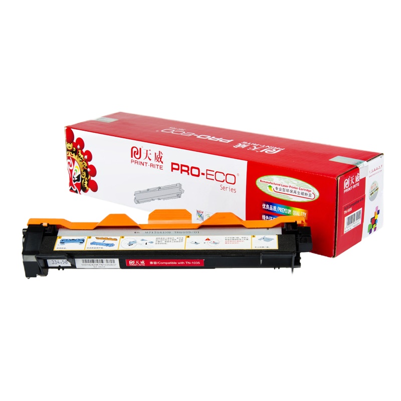[精选]天威 TN1035粉盒 适用于BROTHER-TN1035/LENOVO-LT201-黑粉盒