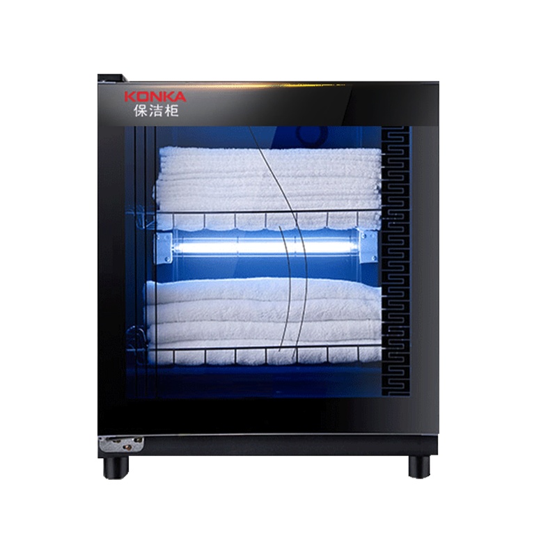 康佳(KONKA)商用家用立式毛巾柜家用消毒柜 功能臭氧紫外线杀菌婴儿宝宝保洁衣物奶瓶75L(二层)YTP78K10