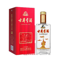 古井贡牌 古井贡酒 岁月经典乐喝 45度 500ml 单瓶装 浓香型白酒