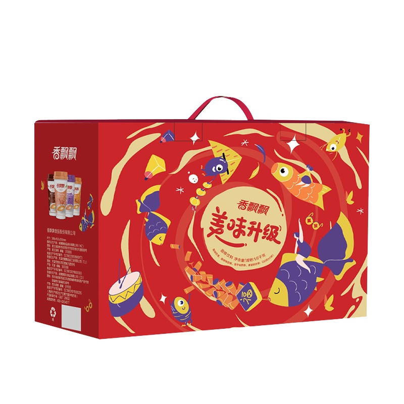 香飘飘奶茶 美味升级20杯礼盒 早餐冲饮奶茶 下午茶代餐奶茶粉