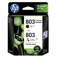 惠普(HP)3YP93AA 803黑色+彩色经济适用套装 (适用HP Deskjet 2621 2622 1112)