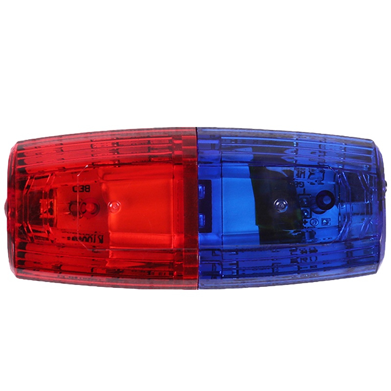 多功能红蓝爆闪肩灯