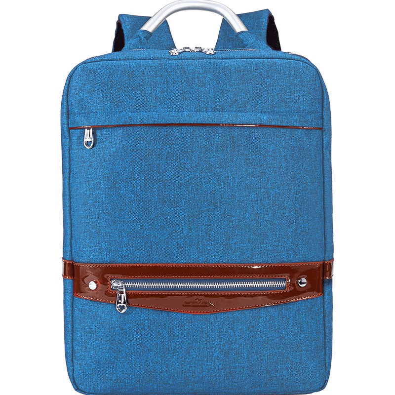 柒牌SEVEN男士双肩包帆布商务电脑包时尚潮流书包