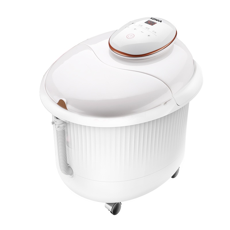 康佳(KONKA)足浴盆KZ-ZY918A(B)恒温加热洗脚器自动按摩舒适家用足疗养生太极轮按摩宿舍足浴桶