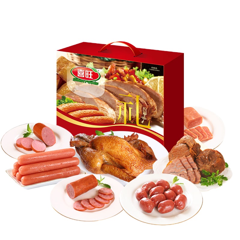 喜旺肉食礼盒鲁韵