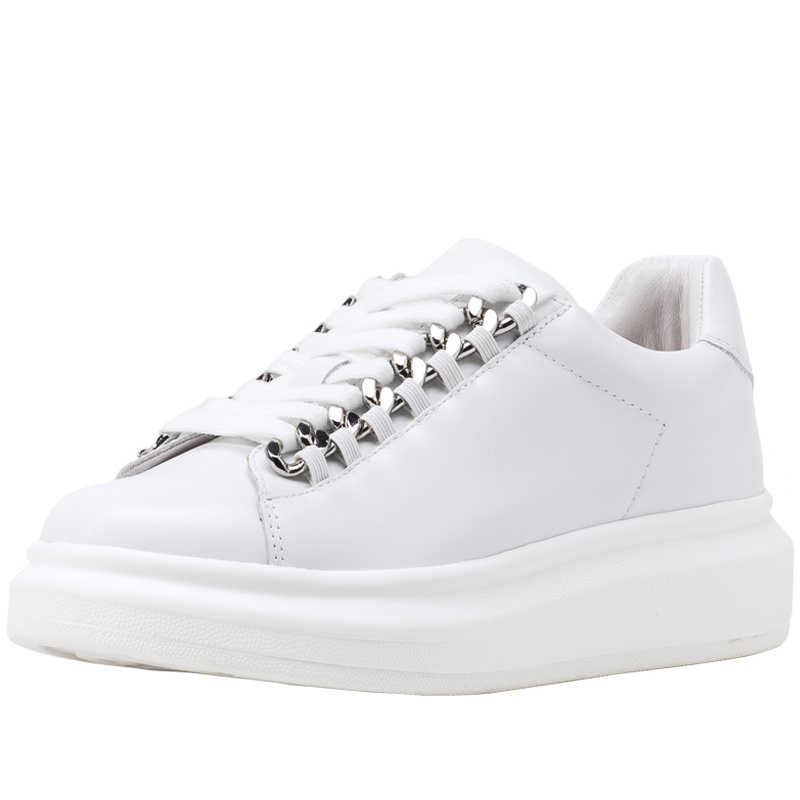 星期六(ST&SAT)春秋新品圆头深口中跟老爹鞋女单鞋SS93112215