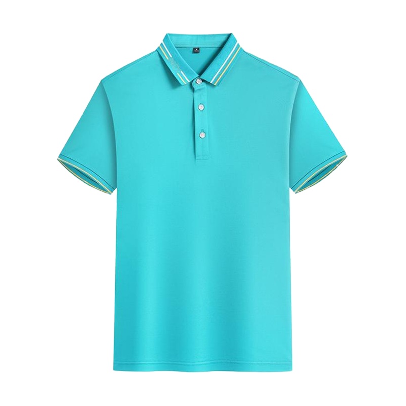 玉蚕丝短袖翻领T恤 FN98122