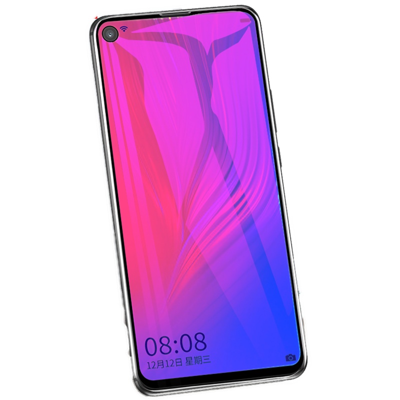 [送手机壳]轻万适用华为nova5z钢化膜全屏抗蓝光防摔贴膜huawei手机保护膜全玻璃