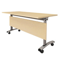 1.8米折叠培训桌折叠会议条桌折叠办公桌侧翻桌