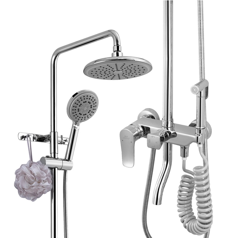 四功能花洒淋浴花洒冷热龙头