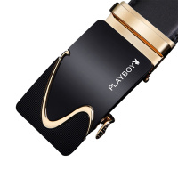 皮带男士年轻人自动扣腰带青年学生中年休闲皮裤带3