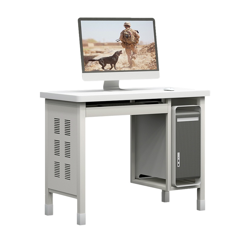 鑫虎威 电脑升降会议桌一体机自动升降台式电脑桌培训室自动升降课桌 双人位