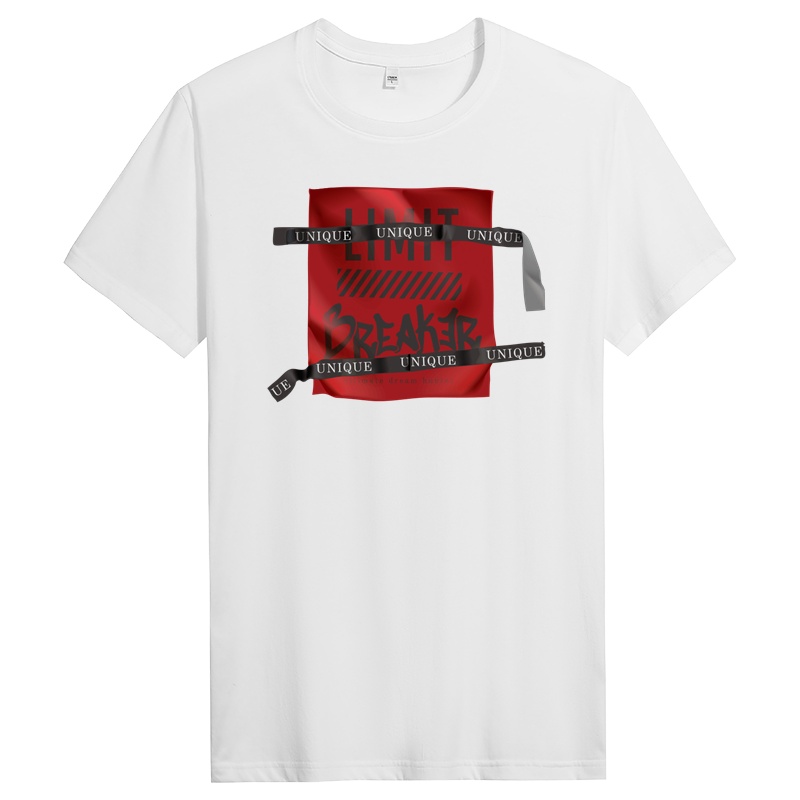 纯棉短袖T恤男士潮流圆领夏季半袖体恤衣服男 DT11185