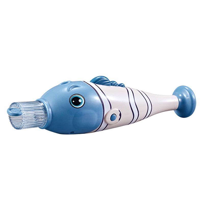 宝贝趣网红烟雾鱼户外玩具吹泡泡机 儿童男女孩玩具吹烟雾亲子互动