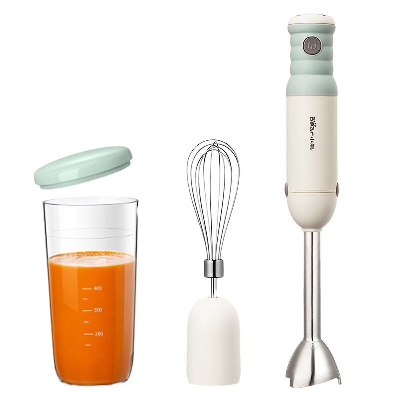 小熊(bear) JBQ-B50H2搅拌器 手持料理棒料理机搅拌机榨汁机打蛋器家用多功能婴儿辅食机