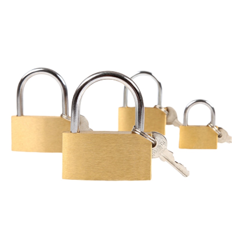 铜挂锁 宿舍家用门锁 防盗窗锁 库房仓库锁 橱柜门锁 小房锁 抽屉锁 防盗网挂锁 75mm 单位:把