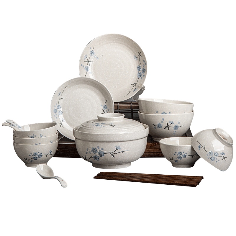 亿嘉北海道20件套蓝色