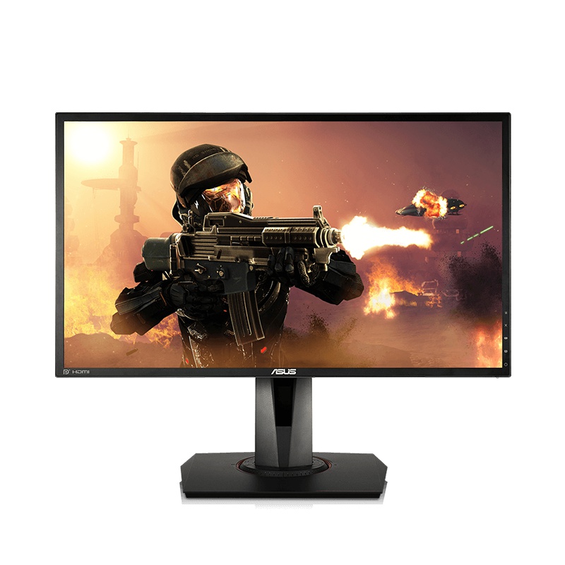 华硕 MG248QR 24英寸显示器 144Hz显示器 电脑显示屏 电脑显示器 电竞显示器 PS4显示器 旋转升降显示器 黑色