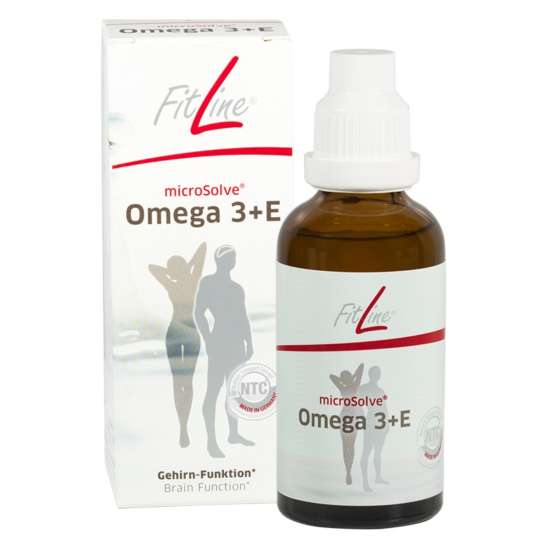 德国进口 PM Fitline Omega3+维生素E 荤鱼油50ml