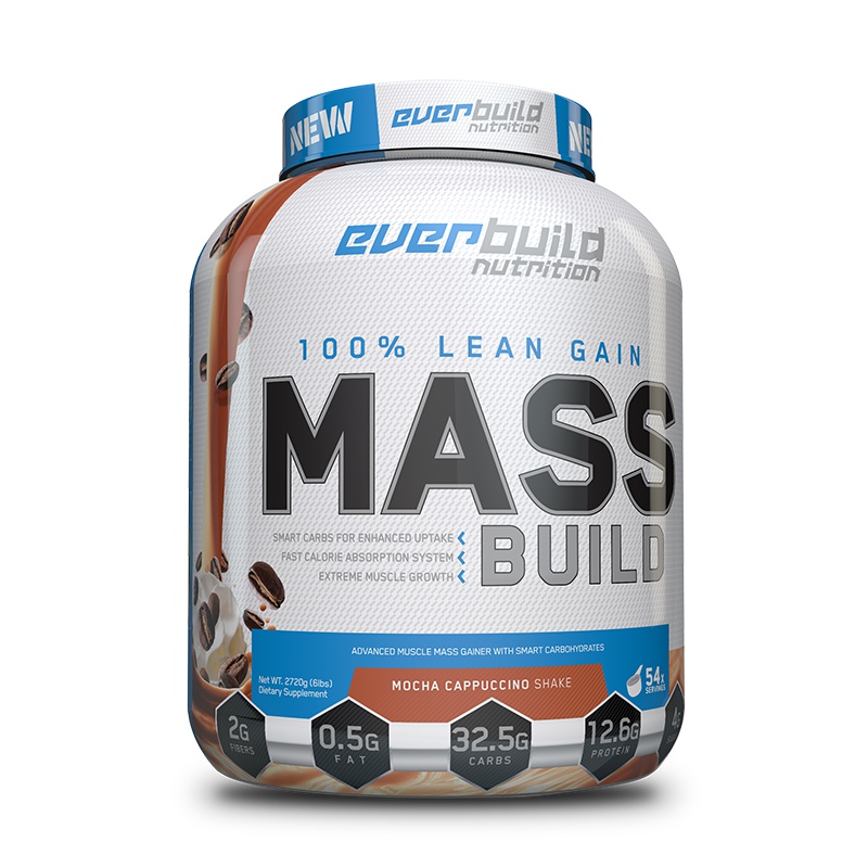 EB健型everbuild零致乳清蛋白质粉健身增健肌粉男女健肌粉MASS6磅 咖啡味