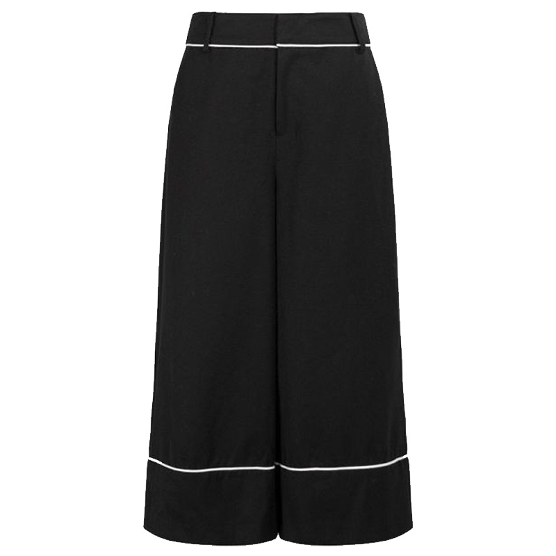 7M菲丽莫尔秋冬装新款韩版宽松九分阔腿裤气质显瘦休闲裤女70009190