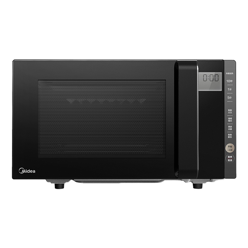 美的微波炉PC23W5 变频平板式23L大容量家用 大功率新品 精准温控 易清洁内胆