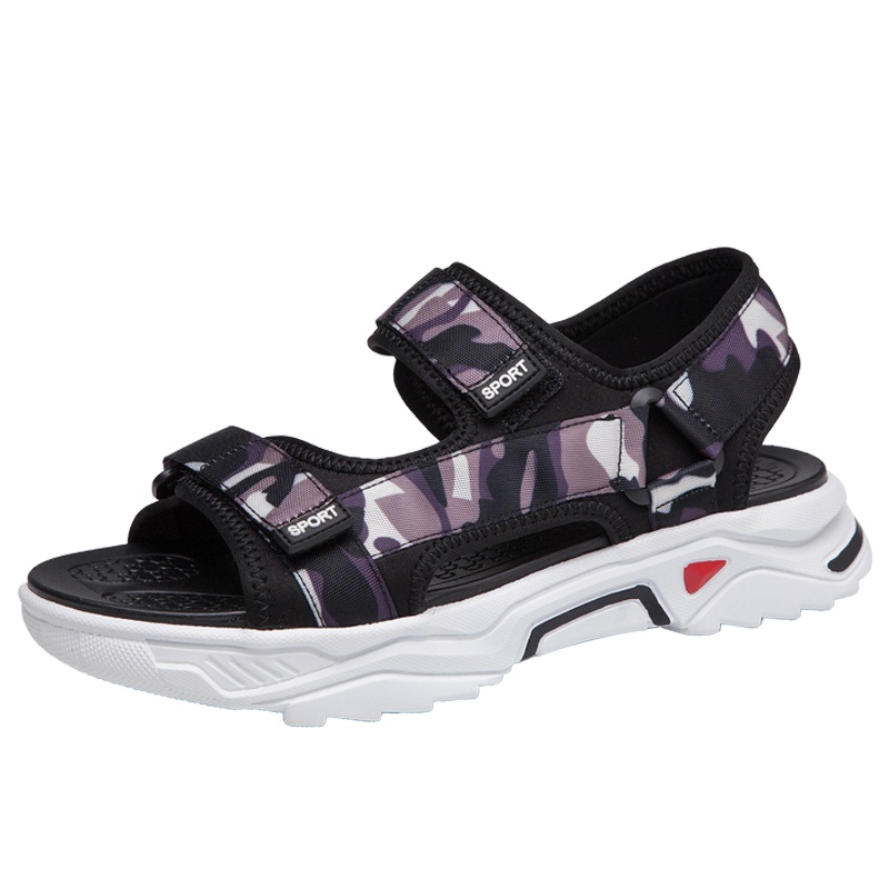 哈苏凉鞋男2020夏新款韩版学生男士拖鞋休闲运动青年沙滩鞋 HS2003