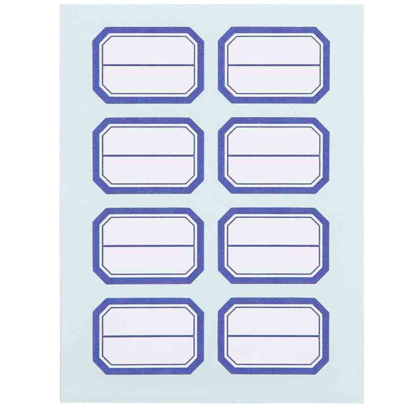 得力(deli)7190记号标贴不干胶标签 分类标签贴12张/本10本装