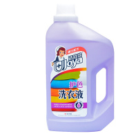洁宜佳【2L常规装】护色洗衣液香味持久家用实惠装机洗内衣专用瓶装护色洁净清洗液