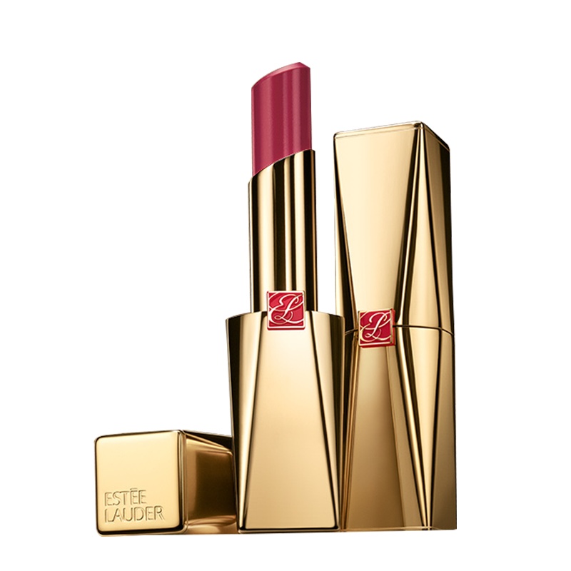 雅诗兰黛（Estee Lauder） 绝色魅惑金管唇膏 保湿不脱色 滋润显色 木玫瑰#204号 3.1g