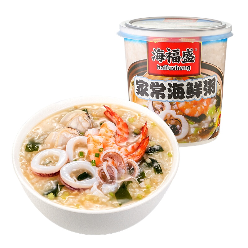海福盛 方便速食营养早餐粥6杯组合装228g