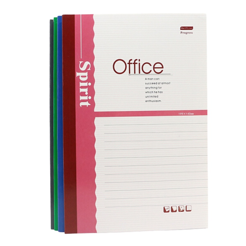 企购优品 莱特 A5办公软抄32K 软面抄 软抄本笔记本记事本 会议笔记本 10本装 (N0822s-060)