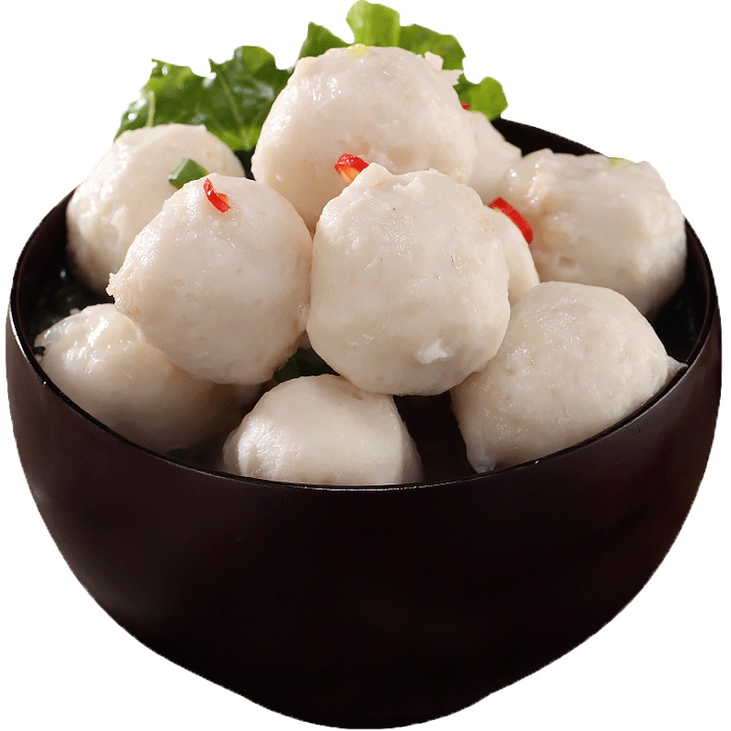 [四海生鲜] 东山岛手工制作墨鱼丸250g 海鲜火锅食材 (约12个)