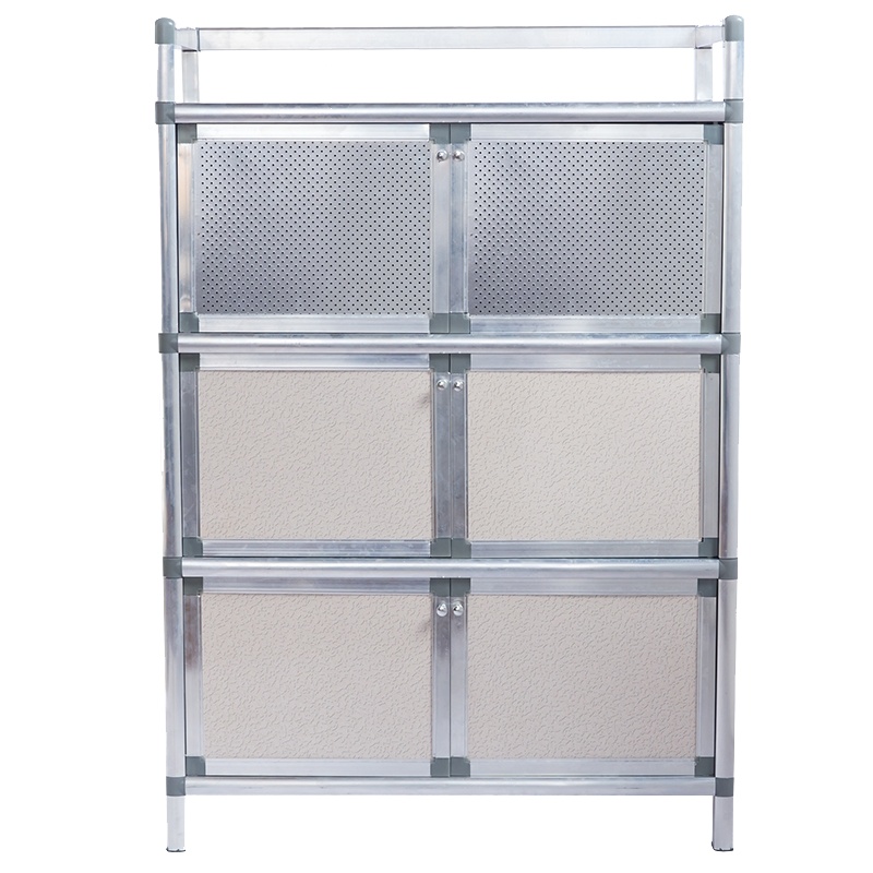 铝合金柜法耐餐边柜碗柜酒柜茶水柜碗橱储物柜子简易橱柜厨房卧室柜子