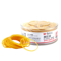 晨光(M&G) 橡皮筋ASC99333 50g圆桶盒包装乳胶圈 橡胶圈 橡皮圈 卷筋 五包装