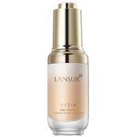 兰瑟漫时空.轻盈遮瑕精华粉底液遮瑕保湿持久提亮肤色轻盈透薄旗舰店专柜正品