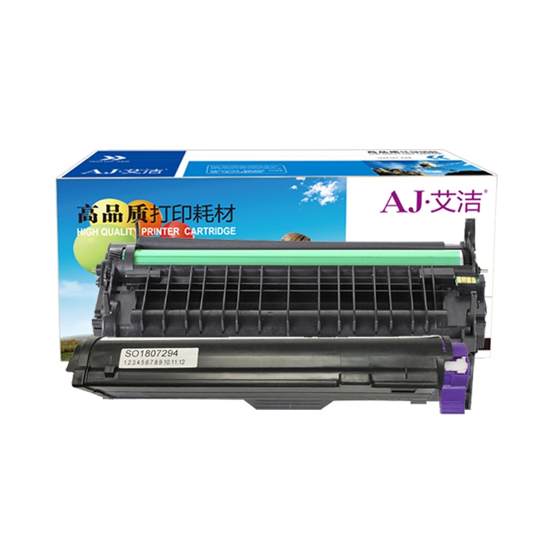 艾洁 OKIB410DN硒鼓+粉盒套装加黑版 适用OKI B410;420;430;440DN MB460;470;