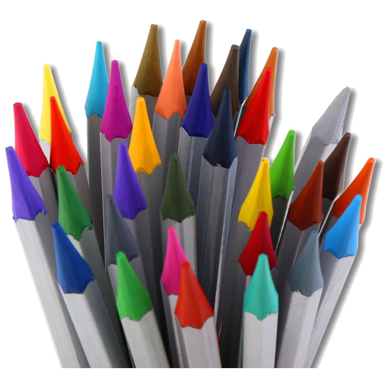 真彩(TRUECOLOR)2335全芯无木彩色铅笔36色 涂鸦笔 彩画笔 绘画笔 涂色笔 彩铅 彩色铅笔 笔类