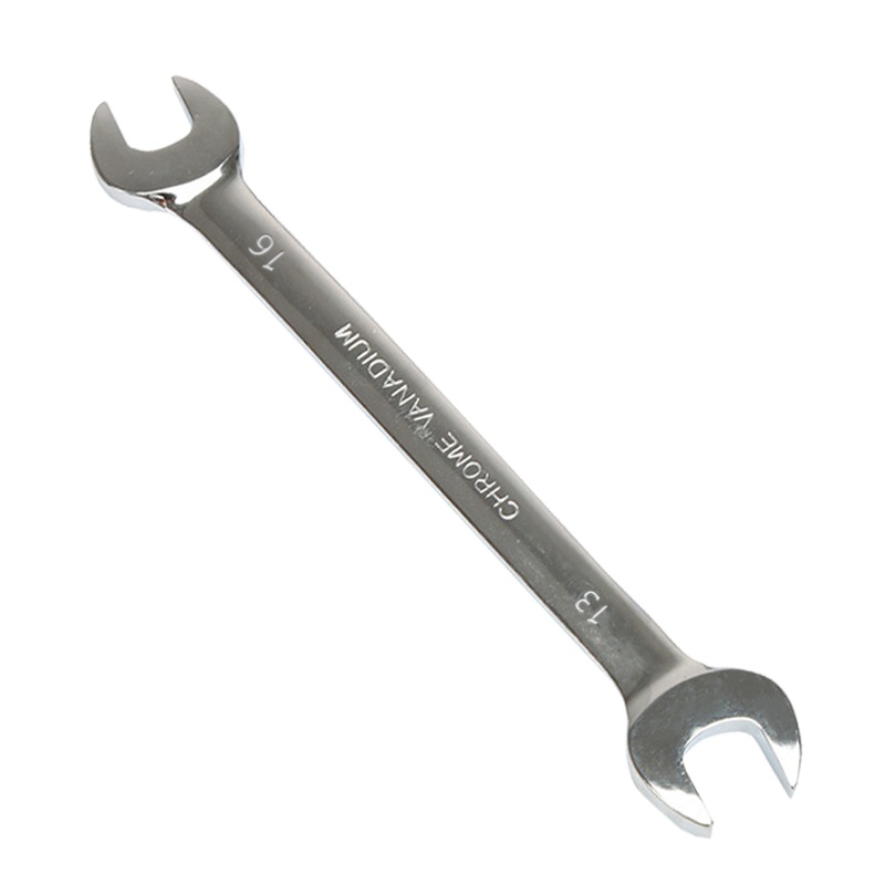 万克宝镜面全抛光双开扳手优质铬钒钢扳手 13*16mm W073803