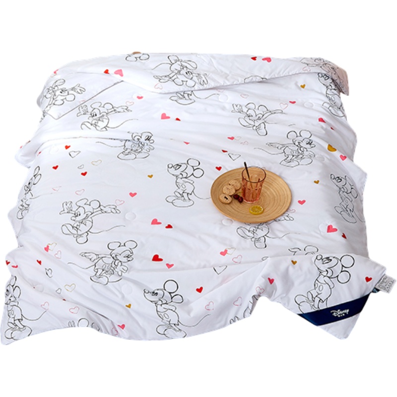 迪士尼·维尼水洗子母被套组亲子被礼盒两件套