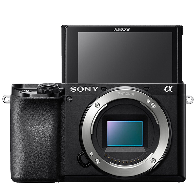索尼(SONY)ILCE A6100(35mm F1.8)黑色 数码微单相机 单镜头套装 约2420万像素